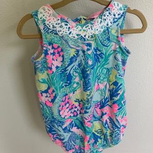 Lilly Pulizer Cotton Romper